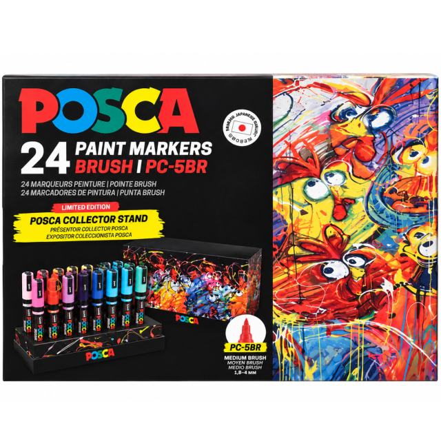 Posca Brush Standing SetT