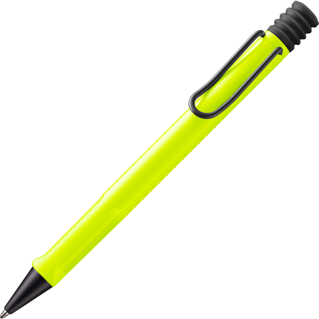 Safari Kulepenn Neon Yellow