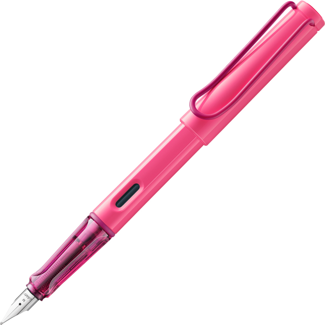 Safari Fyllepenn Neon Pink