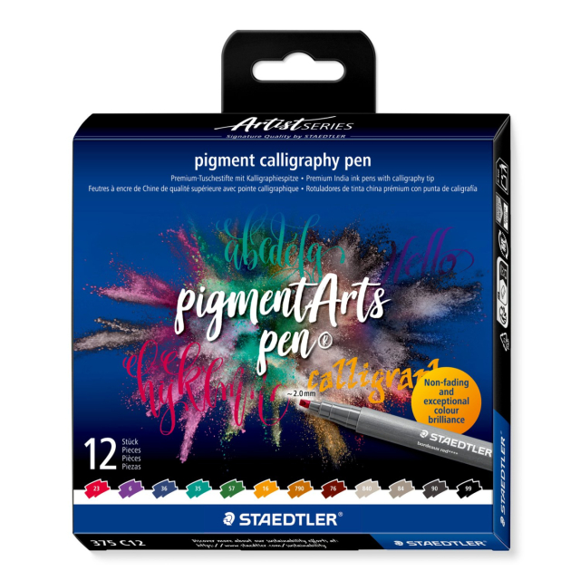 Pigment Arts Kalligrafipenner 12-sett