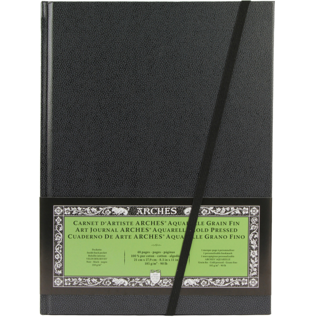 Art Journal Akvarell Kaldpresset 21x27,9 cm