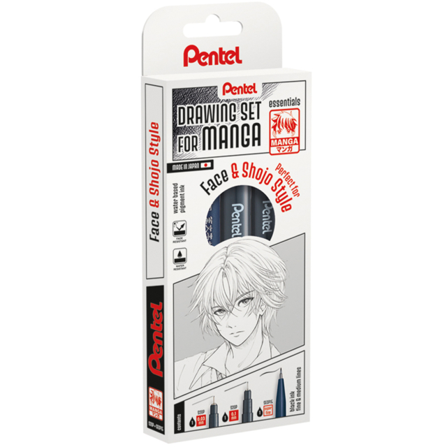 Drawing Set Manga Face & Shojo