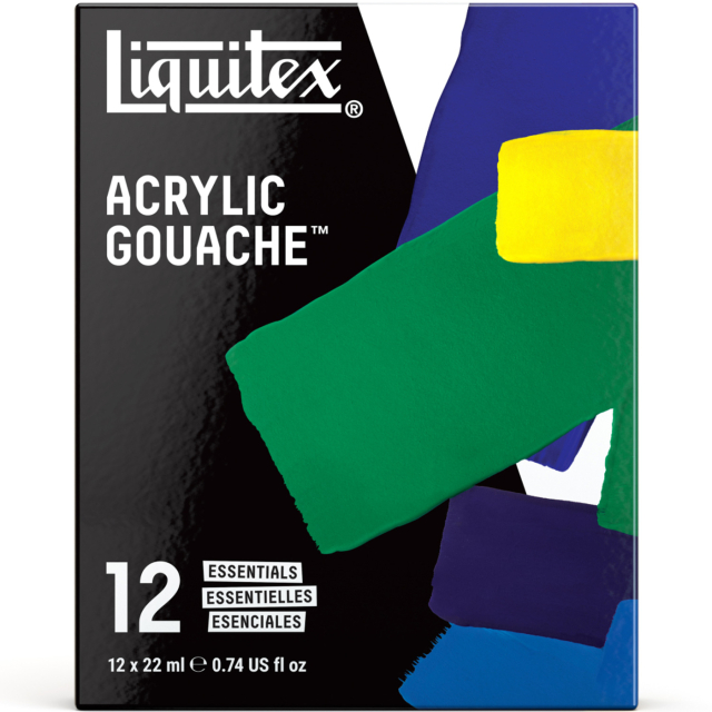 Gouachemaling Essentials Set 12x22 ml