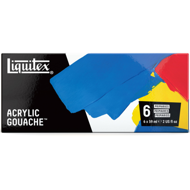Gouachemaling Primaries Set 6x59 ml