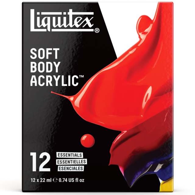 Akrylmaling Soft Body Essentials Set 12x22 ml