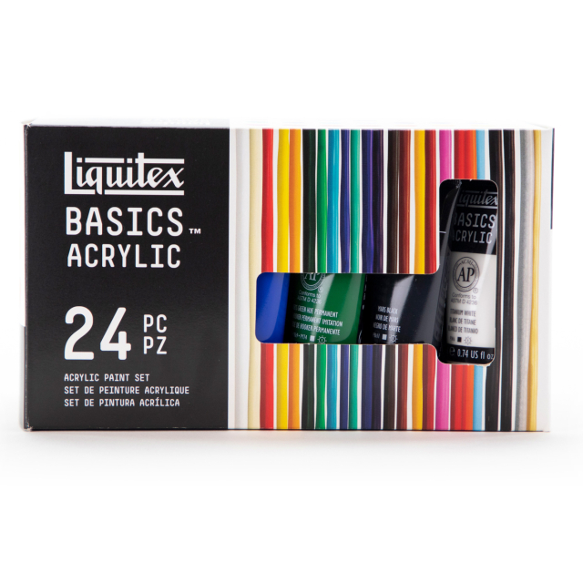 Akrylmaling Basics Set 24x22 ml