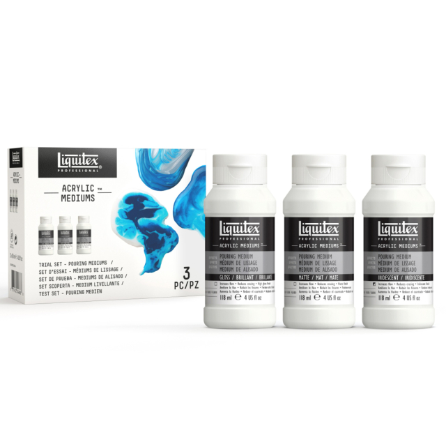 Pouring Medium 3-delige set