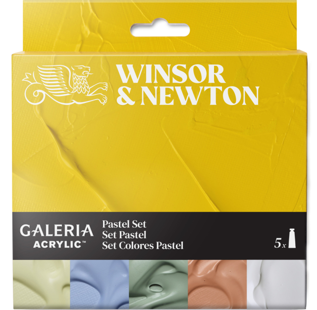 Galeria Akrylmaling 5x60ml Pastel set