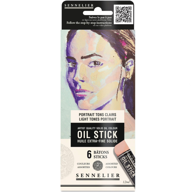 Oil Stick Mini 6-sett Light tones Portrait