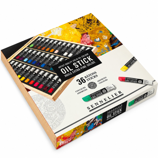 Oil Stick Treeske 36-sett