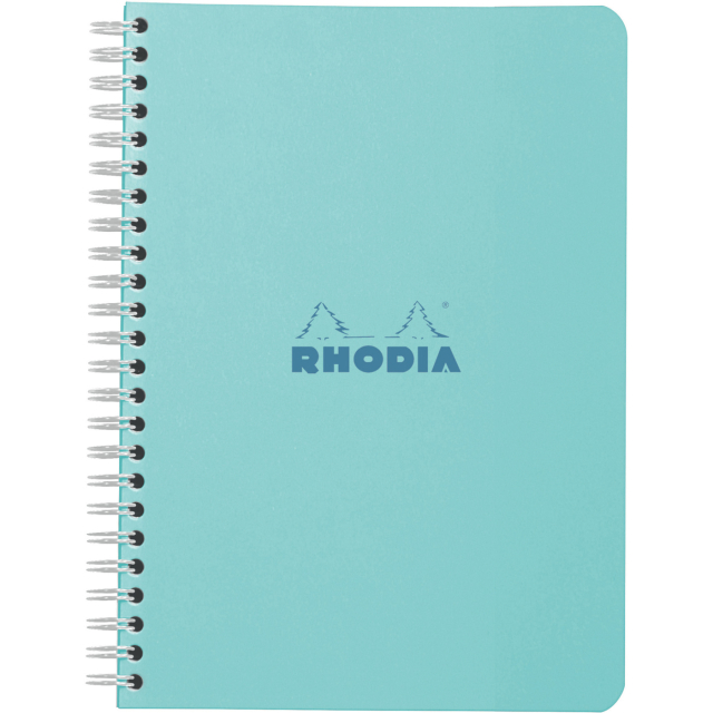 Notebook Spiral Azure A5 Linjert