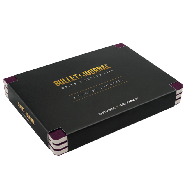 Bullet Journal Pocket 3-pack Purple26