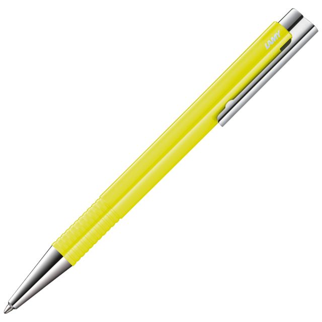 Logo M+ Neonyellow Kulepenn