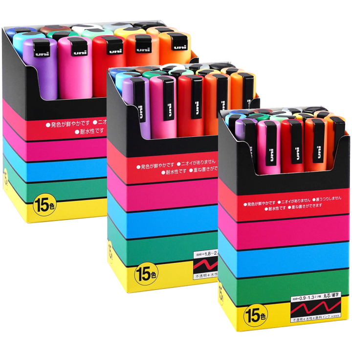 POSCA Bundle Kit Vol. 2 i gruppen Penner / Kunstnerpenner / Tusjpenner hos Pen Store (posca-bundle-2)
