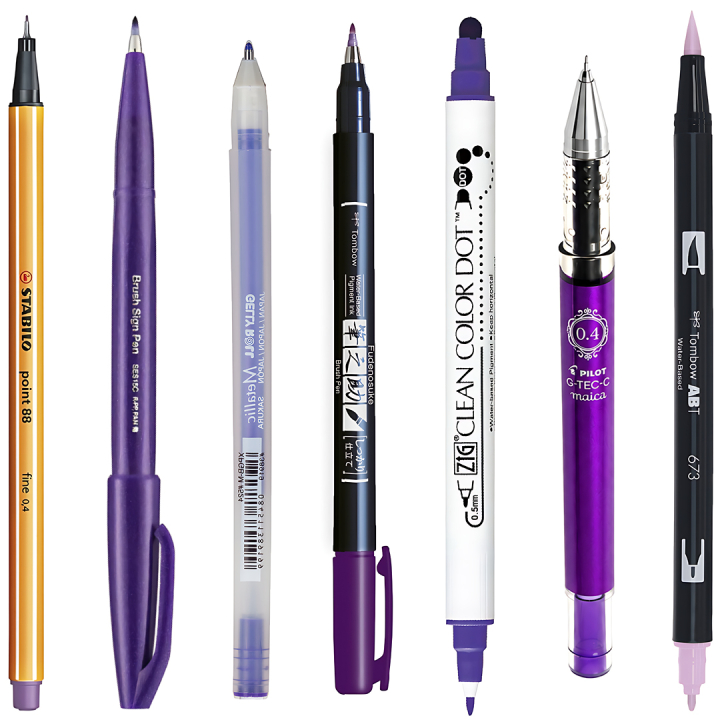 Sample kit Lilla i gruppen Selected / Sample kits hos Pen Store (sample10_set)