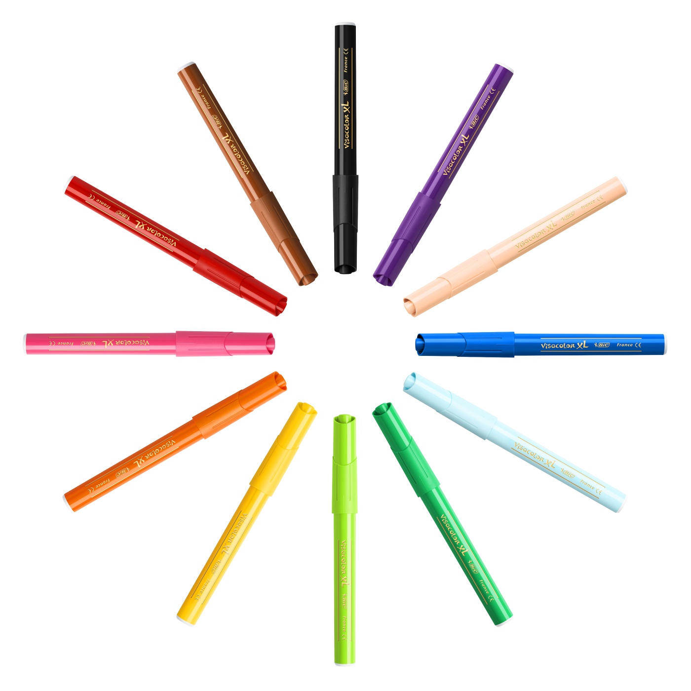 Kids Visacolor XL Fiber-tip pens 24-set i gruppen Kids / Barnepenner / 3 år+ hos Voorcrea (100250)