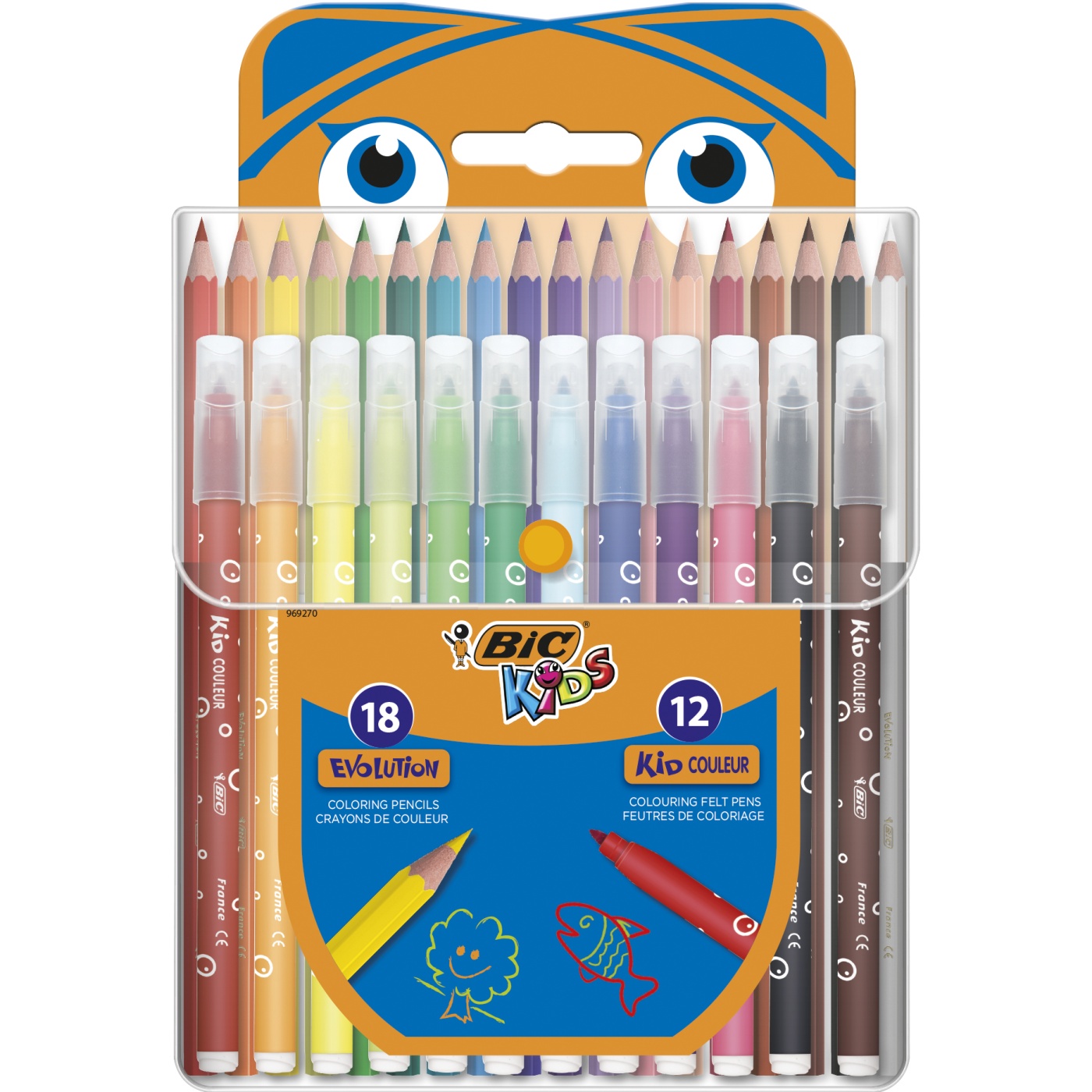 Kids Coloring kit 2 - 30 pieces i gruppen Kids / Barnepenner / Barnekritt hos Pen Store (100261)
