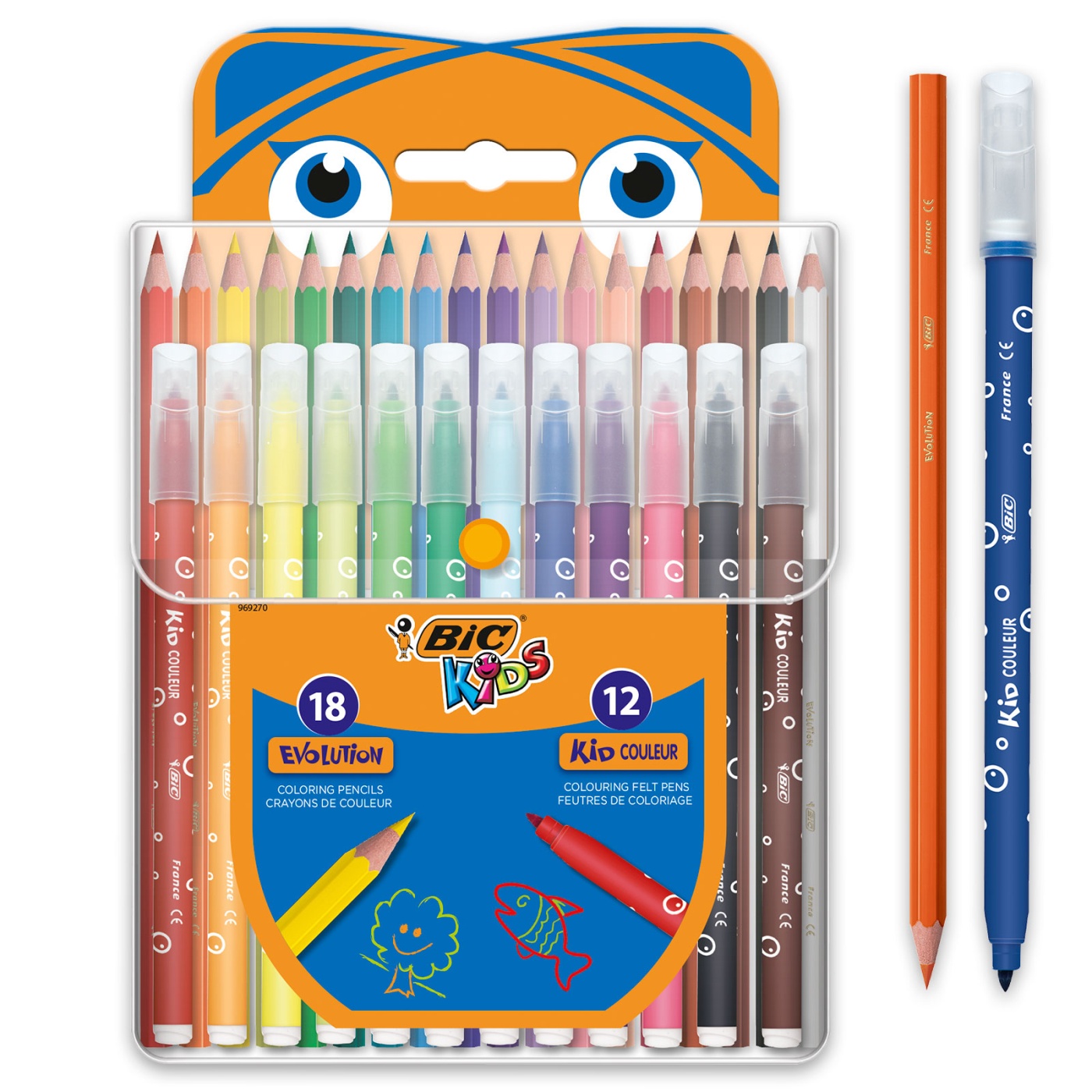 Kids Coloring kit 2 - 30 pieces i gruppen Kids / Barnepenner / Tusjer for barn hos Pen Store (100261)