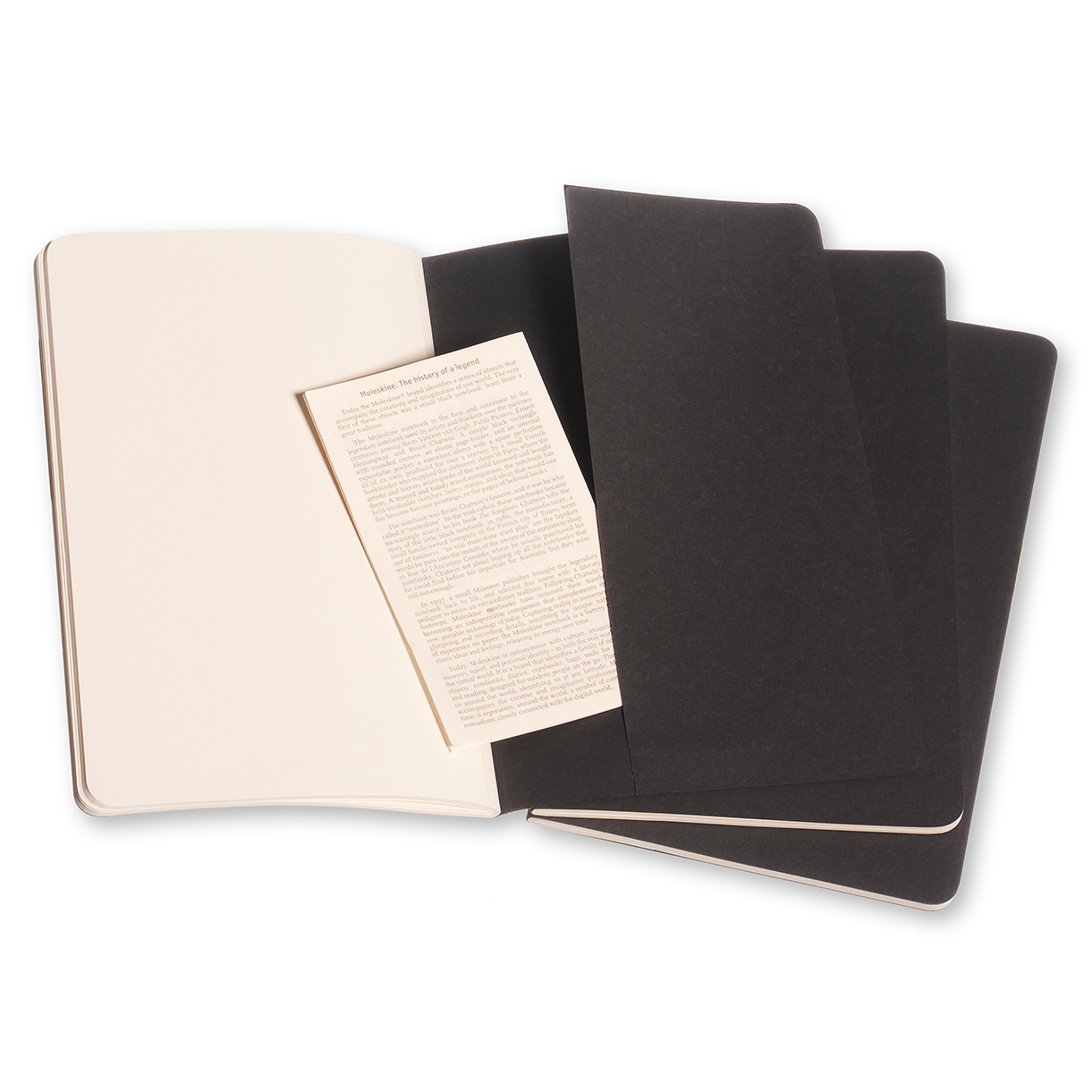 Cahier Large Black i gruppen  Papir & Blokk / Skrive og ta notater / Notatbøker hos Pen Store (100321_r)
