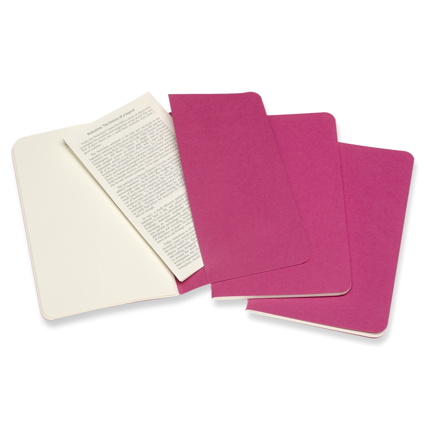 Cahier Pocket Pink Plain i gruppen  Papir & Blokk / Skrive og ta notater / Skriveblokker og hefter hos Voorcrea (100332)