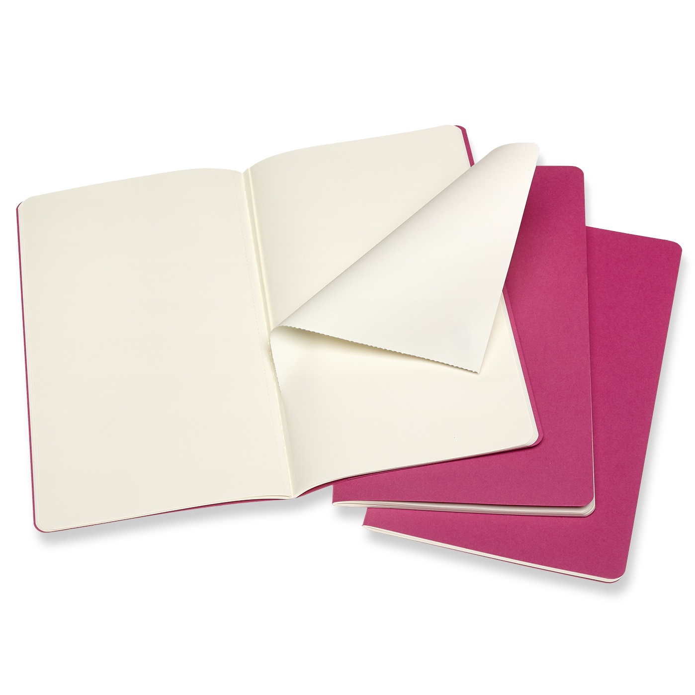 Cahier Large Pink Plain i gruppen  Papir & Blokk / Skrive og ta notater / Skriveblokker og hefter hos Pen Store (100333)