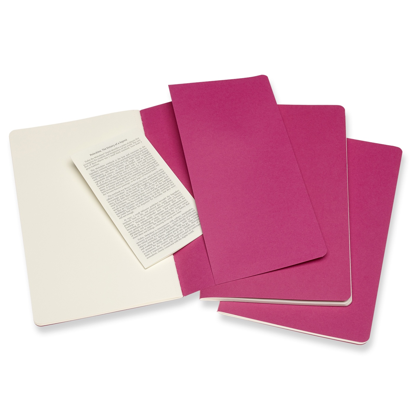 Cahier Large Pink Plain i gruppen  Papir & Blokk / Skrive og ta notater / Notatbøker hos Pen Store (100333)