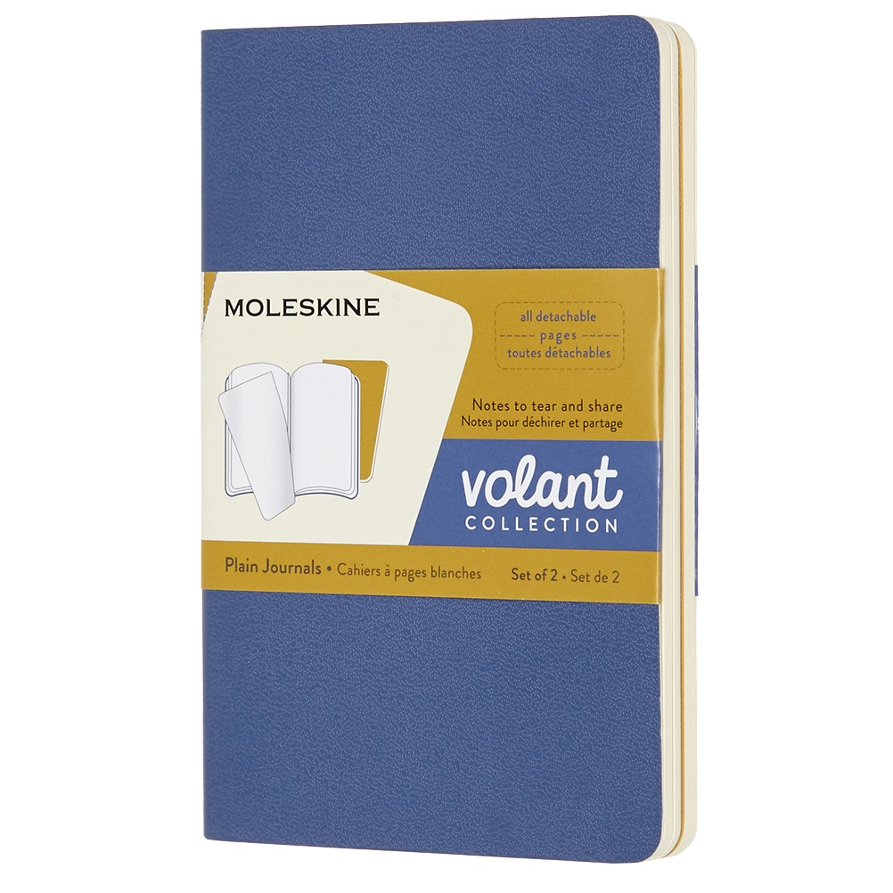 Volant Pocket Blue/Yellow i gruppen  Papir & Blokk / Skrive og ta notater / Notatbøker hos Pen Store (100343_r)