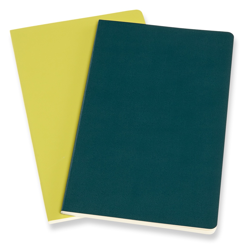 Volant Large Green/Lemon Plain i gruppen  Papir & Blokk / Skrive og ta notater / Notatbøker hos Pen Store (100348)