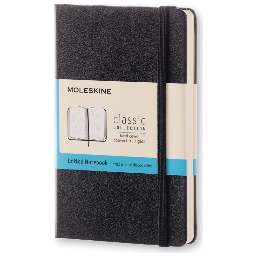 Classic Hardcover Pocket Black i gruppen  Papir & Blokk / Skrive og ta notater / Notatbøker hos Pen Store (100349_r)