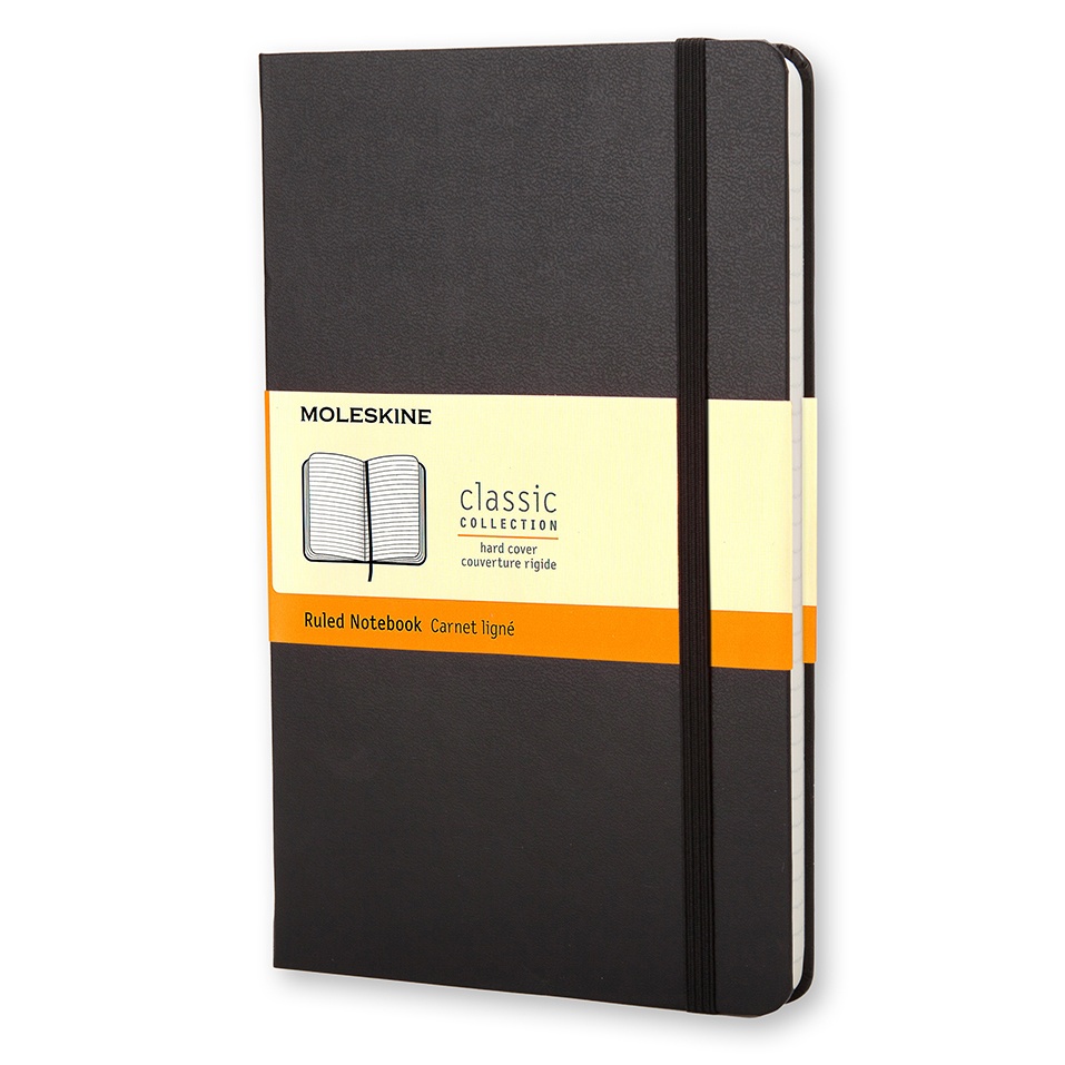 Classic Hardcover Pocket Black i gruppen  Papir & Blokk / Skrive og ta notater / Notatbøker hos Pen Store (100349_r)