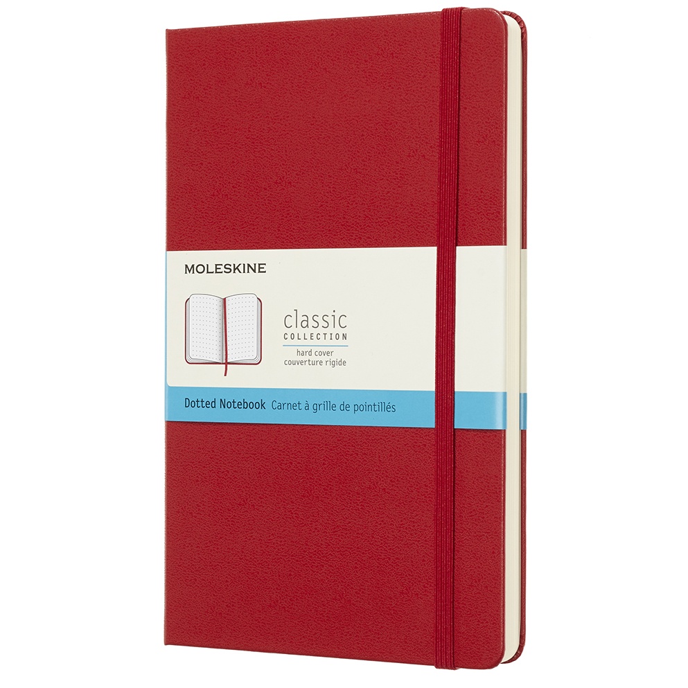 Classic Hardcover Large Red i gruppen  Papir & Blokk / Skrive og ta notater / Notatbøker hos Pen Store (100355_r)