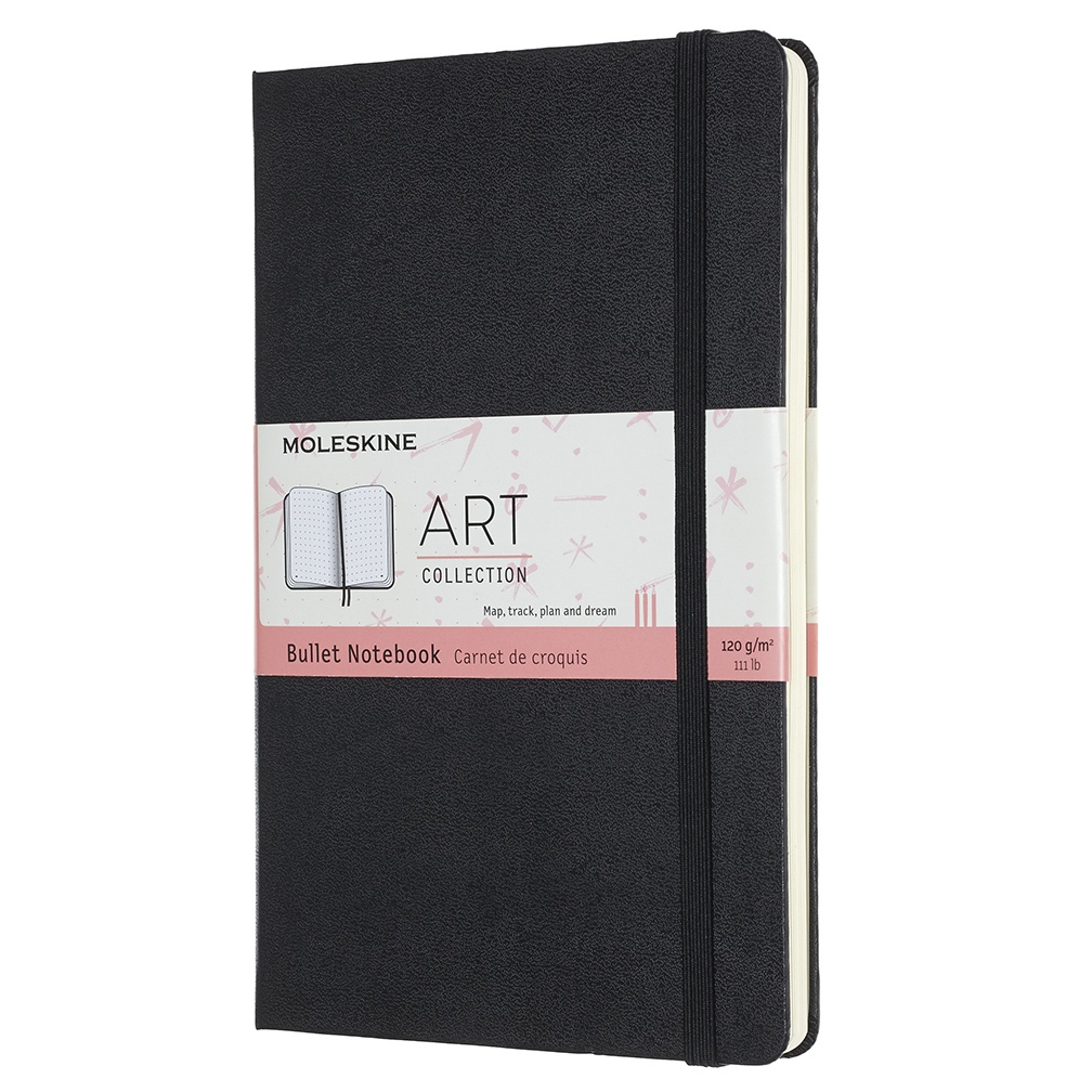 Art Bullet Notebook Large Black i gruppen  Papir & Blokk / Skrive og ta notater / Notisbøker hos Pen Store (100375)