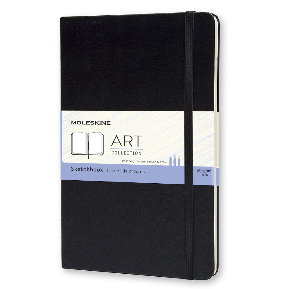 Sketchbook Large Black i gruppen  Papir & Blokk / Artistblokk / Skissebøker hos Pen Store (100382)