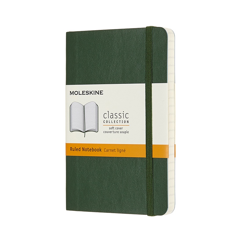 Classic Soft Cover Pocket Myrtle Green i gruppen  Papir & Blokk / Skrive og ta notater / Notatbøker hos Pen Store (100395_r)