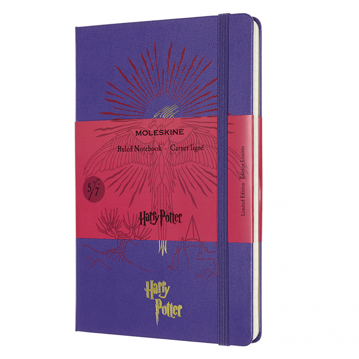 Hardcover Large Harry Potter Violet i gruppen  Papir & Blokk / Skrive og ta notater / Notisbøker hos Pen Store (100399)