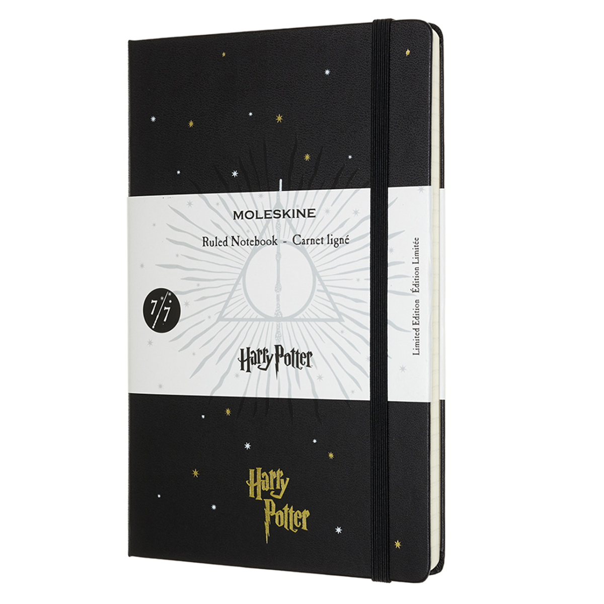 Hardcover Large Harry Potter Black i gruppen  Papir & Blokk / Skrive og ta notater / Notatbøker hos Pen Store (100401)