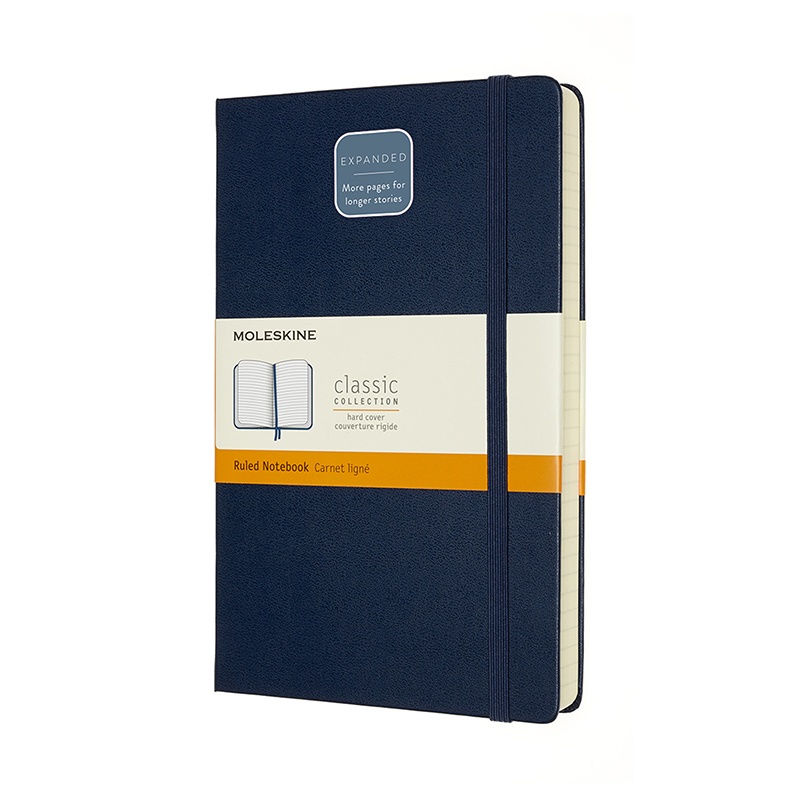 Classic Hardcover Expanded Blue i gruppen  Papir & Blokk / Skrive og ta notater / Notisbøker hos Pen Store (100430_r)