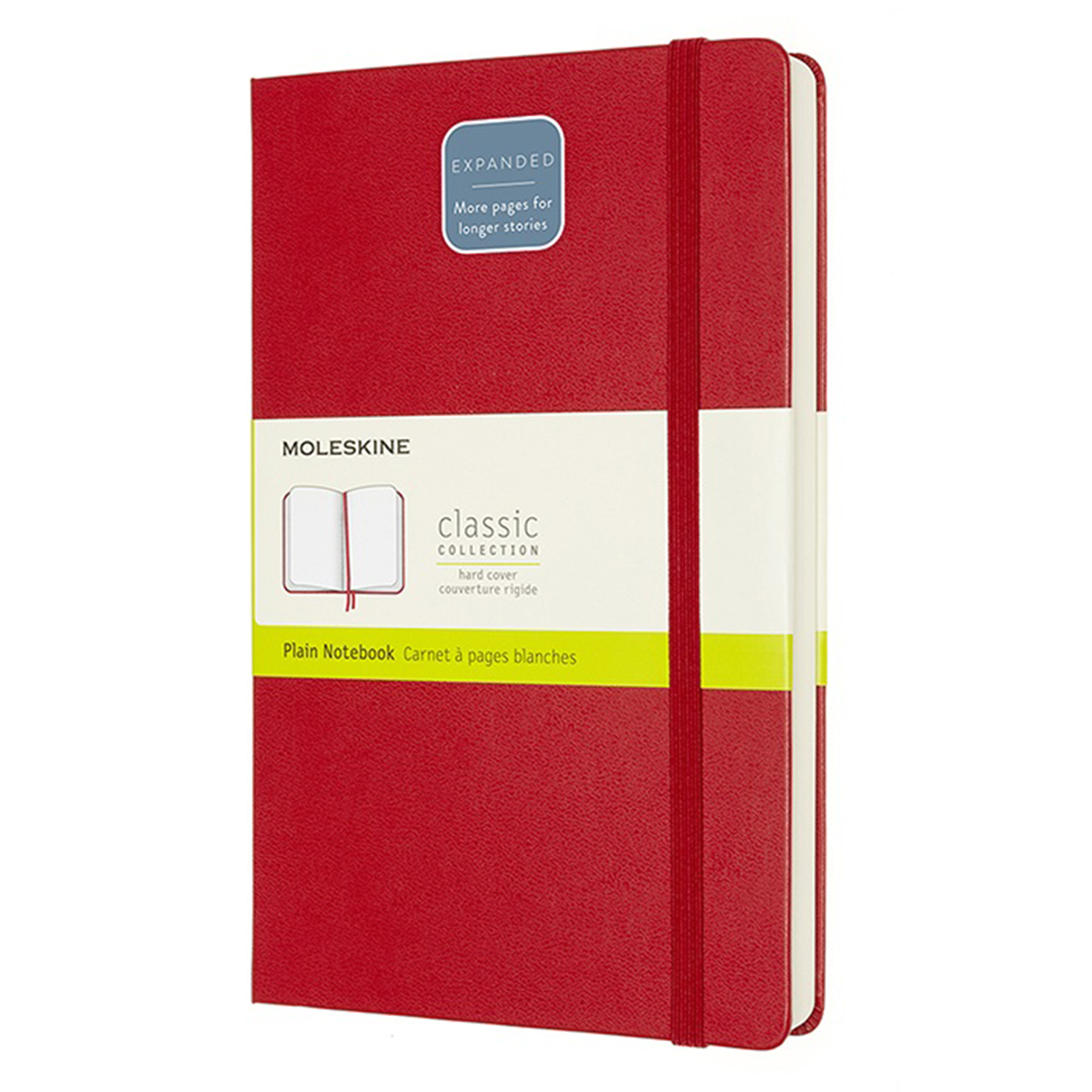 Classic Hardcover Expanded Red i gruppen  Papir & Blokk / Skrive og ta notater / Notatbøker hos Pen Store (100432_r)