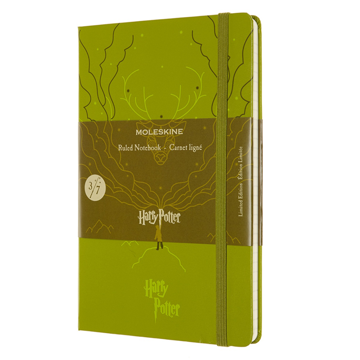Hardcover Large Harry Potter Olive i gruppen  Papir & Blokk / Skrive og ta notater / Notatbøker hos Pen Store (100466)