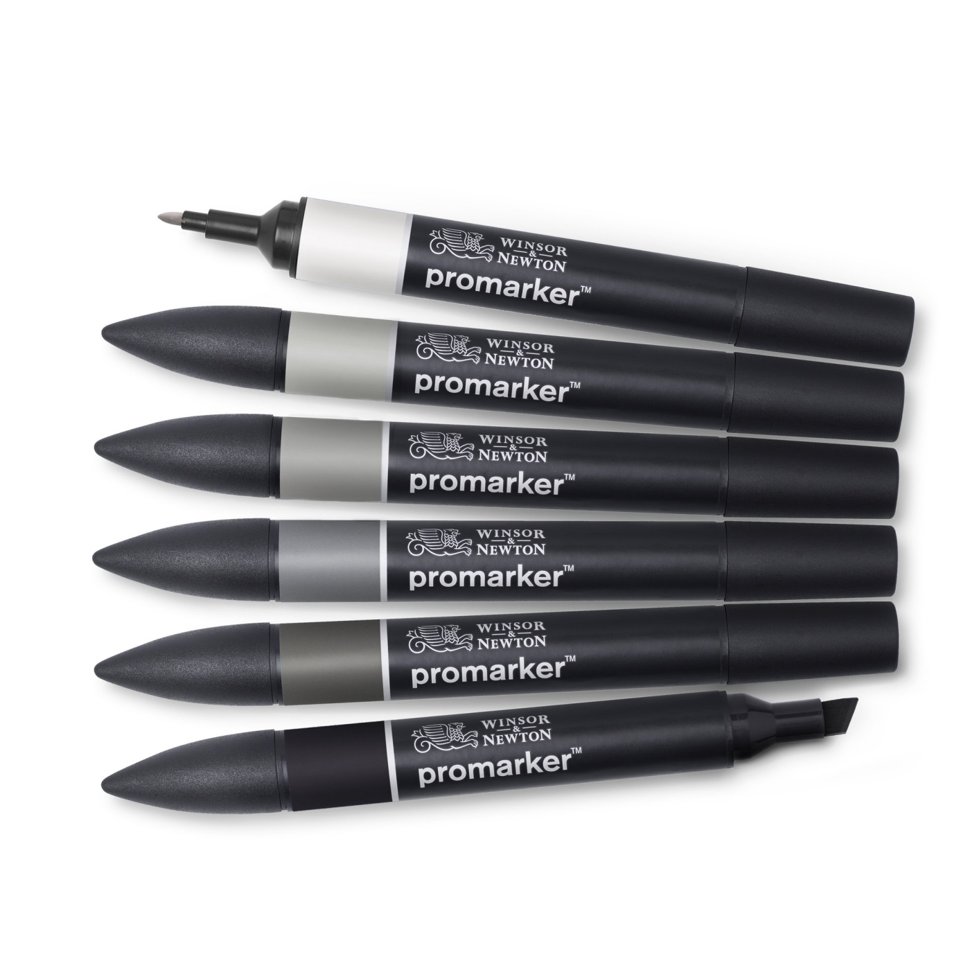 ProMarker 6-set Neutral Grey tones i gruppen Penner / Kunstnerpenner / Tusjpenner hos Pen Store (100541)