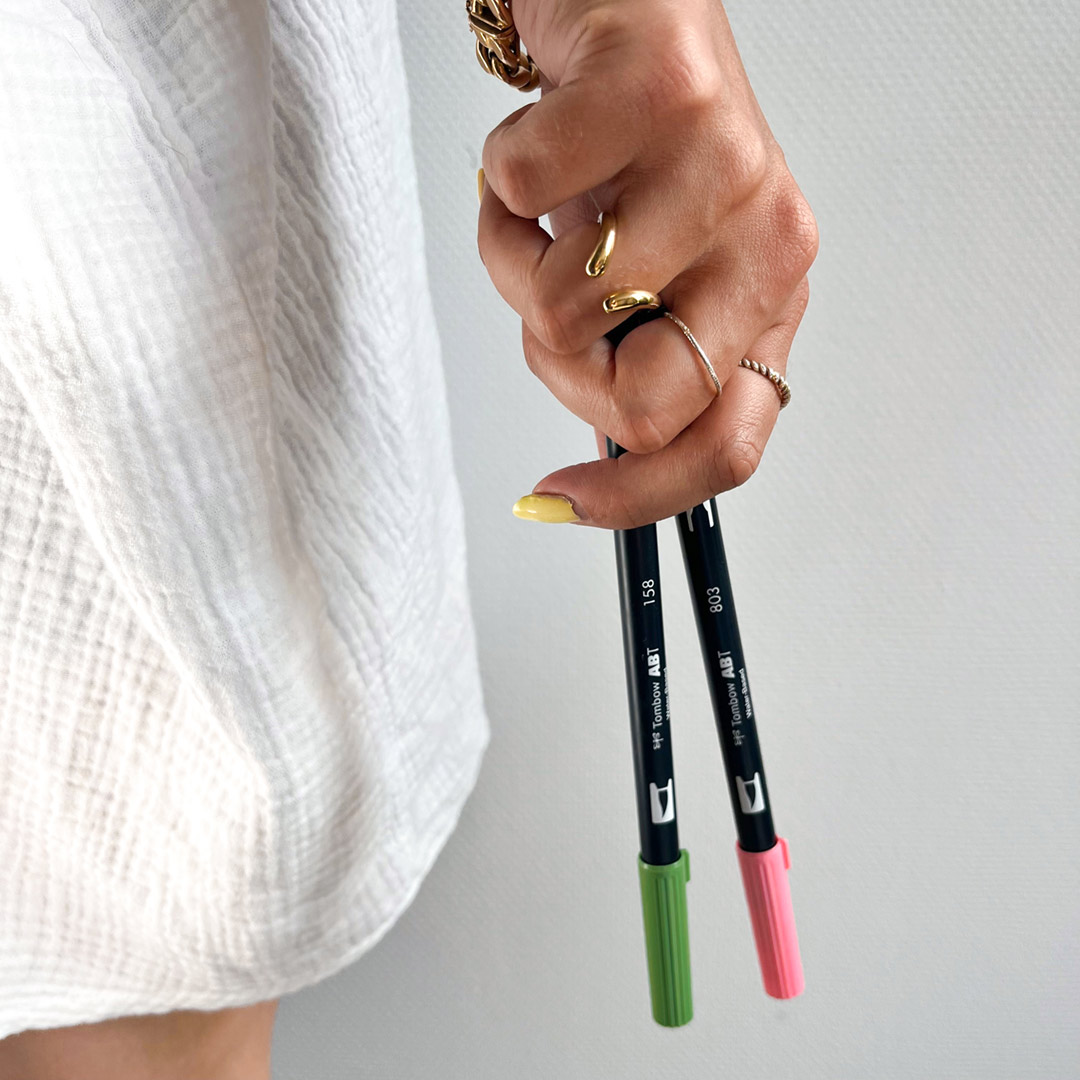 ABT Dual Brush Pen i gruppen Penner / Kunstnerpenner / Penselpenner hos Pen Store (100979_r)