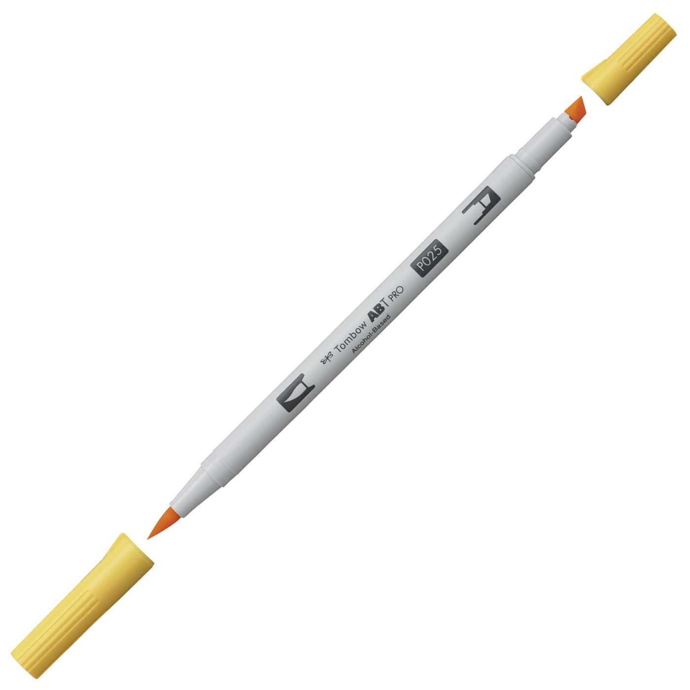 ABT PRO Dual Brush Pen 5-set Pastel i gruppen Penner / Kunstnerpenner / Illustrasjonmarkers hos Pen Store (101257)