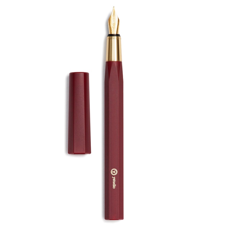 Fountain Pen Resin Red i gruppen Penner / Fine Writing / Fyllepenner hos Pen Store (101386_r)