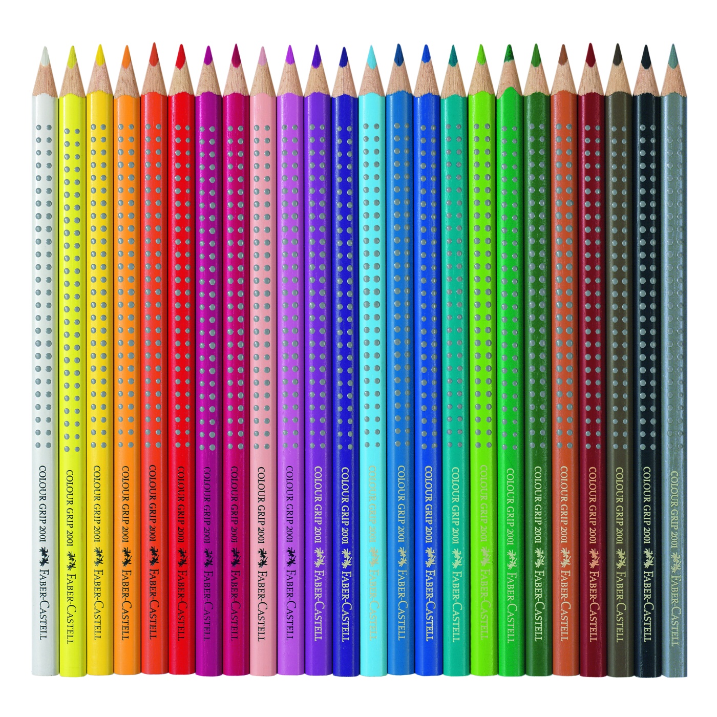 Colour Grip - Tin of 24 i gruppen Kids / Barnepenner / 3 år+ hos Pen Store (101389)