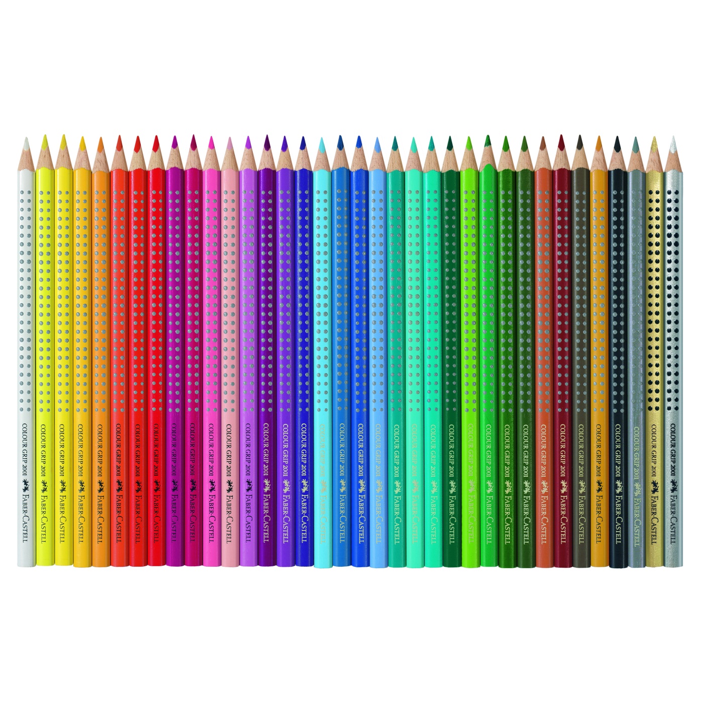 Colour Grip - Tin of 36 i gruppen Kids / Barnepenner / 3 år+ hos Pen Store (101390)