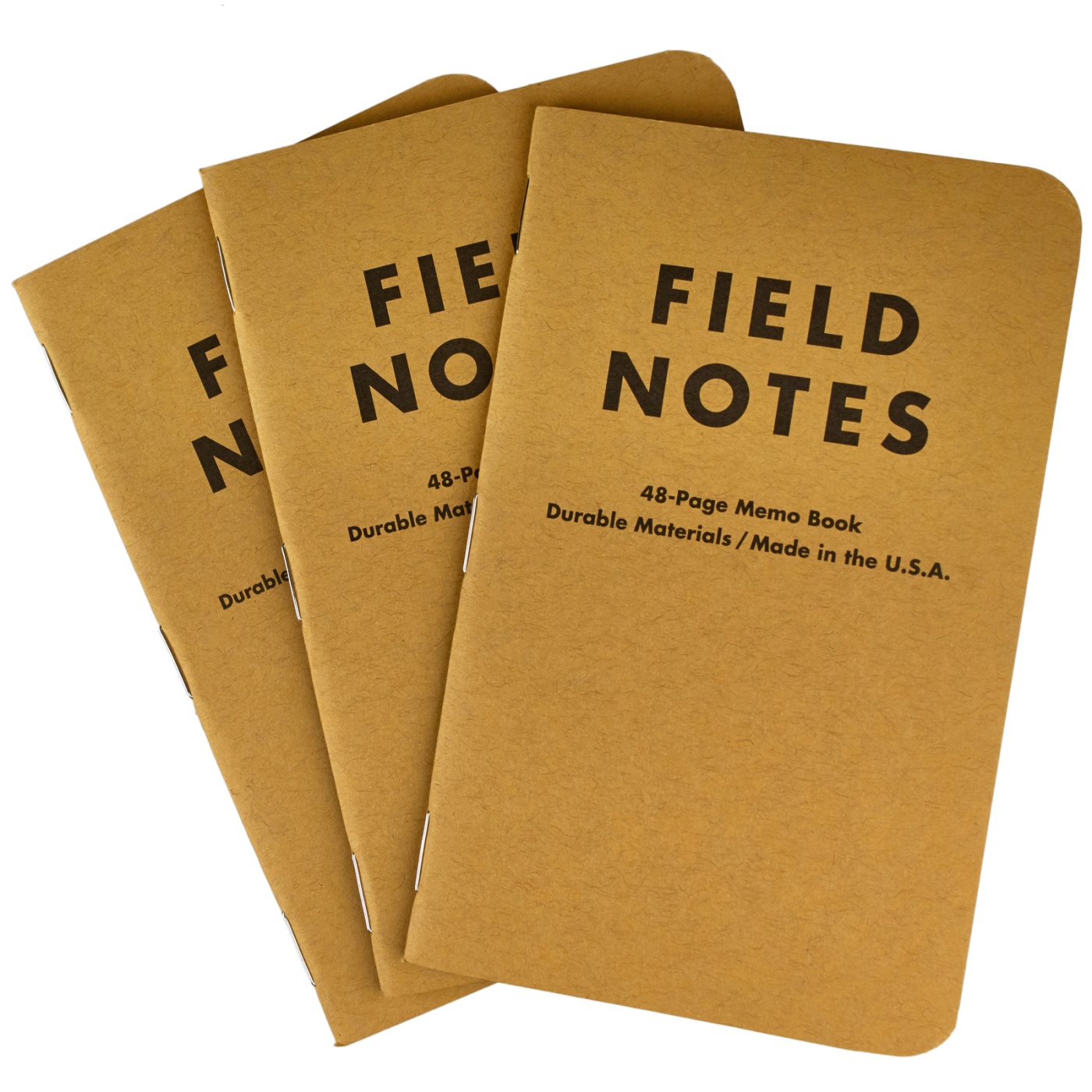 Memo Book Plain 3-pakke i gruppen  Papir & Blokk / Skrive og ta notater / Skriveblokker og hefter hos Pen Store (101424)
