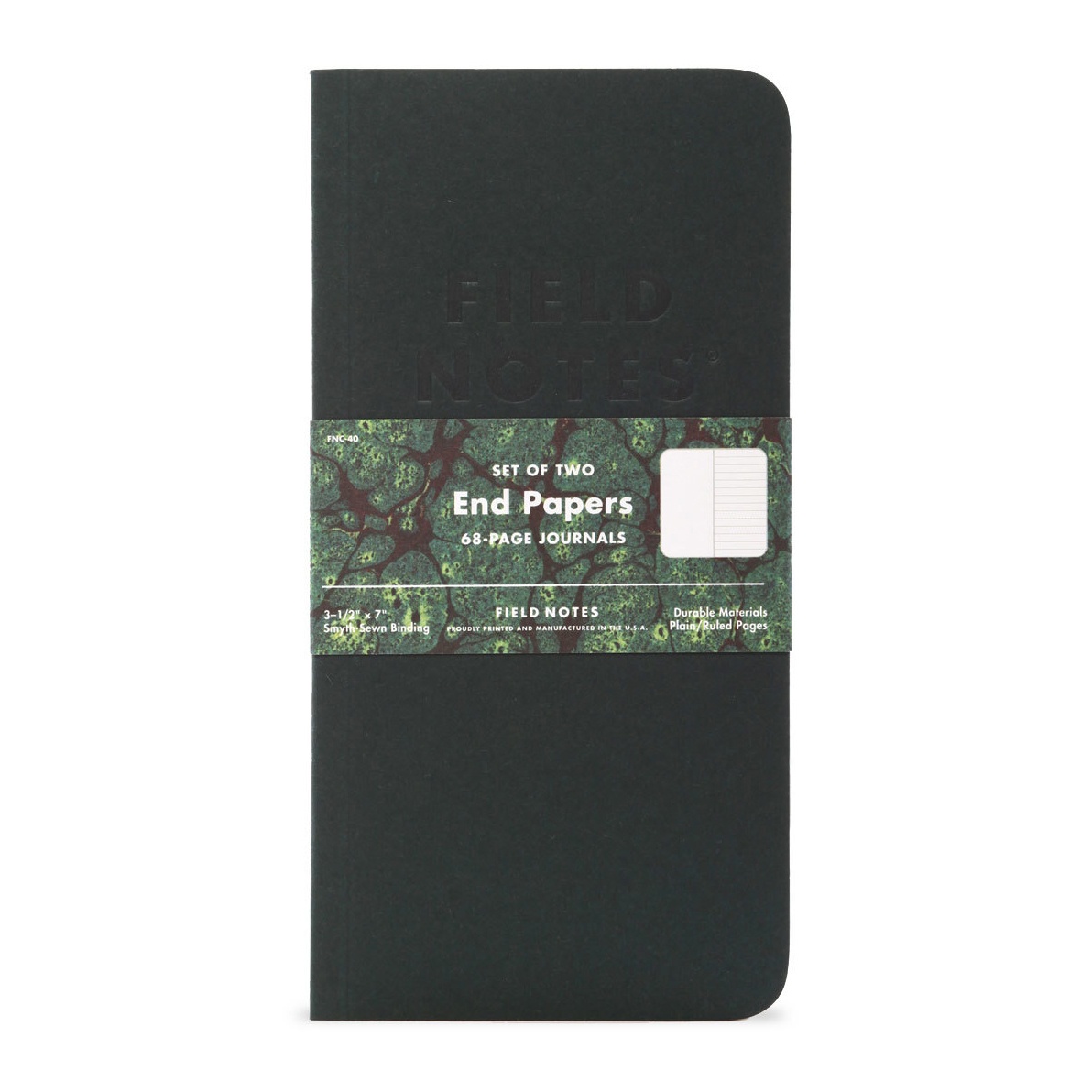 End Papers 2-pakke i gruppen  Papir & Blokk / Skrive og ta notater / Skriveblokker og hefter hos Pen Store (101434)