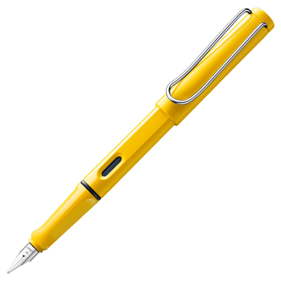Safari Fyllepenn Yellow i gruppen Penner / Fine Writing / Gavepenner hos Pen Store (101915_r)
