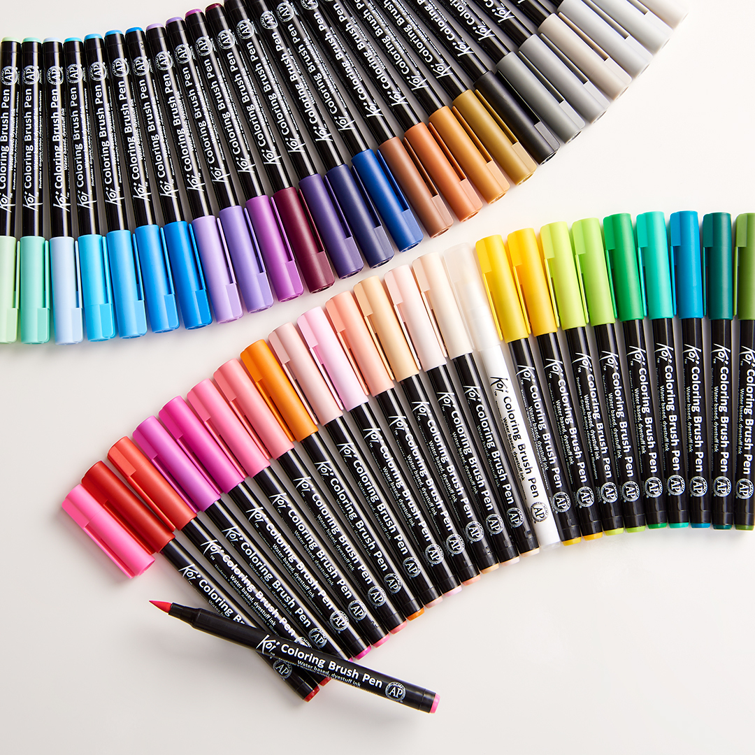 Staedtler Pigment Arts Brush Pen 36-sett | Pen Store