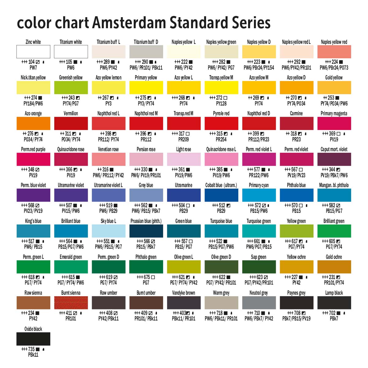 Akrylmaling 120 ml i gruppen Kunstnermateriell / Farger / Akrylfarge hos Pen Store (103874_r)
